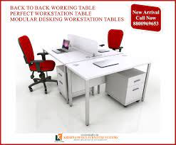 Back To Back Working Table Kofs Has Very Big Range Of Office Furniture Modular Boardroom Table Office Cu Modular Office Furniture Office Furniture Furniture