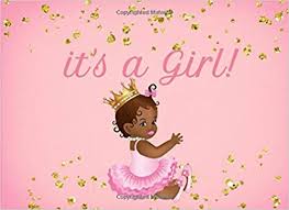 It S A Girl Baby Shower Guest Book Pink African American Baby Guestbook Thoughts Advice For Parents Baby With Bonus Gift Log Pages Allure Event Designs 9781686440229 Amazon Com Books