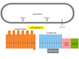 saratoga race course seating chart and tickets