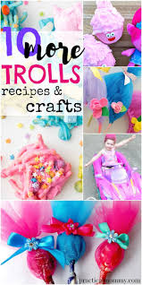 Birthday Crafts For Kids 10 More Trolls Movie Recipes Crafts Kids Birthday Crafts Crafts For Kids Trolls Movie