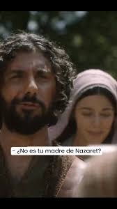 🤱🏻 Definitivamente, el amor entre Jesús y María, su madre, es hermoso.,  🩷 Mencioná a tu mamá para recordarle cuánto la amas., 📺 #LosElegidos  domingos 19:30 hs. por #TelefuturoPy #RevolucionandoJuntos