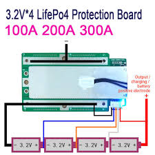 72v 38ah extreme energy density 18650 20s block battery. 4s 100a 200a 300a 3 2v Lifepo4 Protection Board 12 8v Car Start Inverter Bms Pcb Buy From 19 On Joom E Commerce Platform
