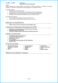 In this role, you will be expected to use your knowledge of user needs and business. 7 Manager Cv Examples And Templates Land A Top Management Job