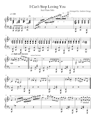 I Can T Stop Loving You For Jazz Piano Sheet Music For Piano Musescore Cant Stop Loving You Jazz Piano Piano