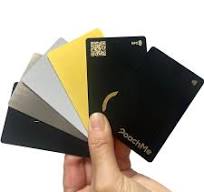Custom Gold/ Silver/ Black Carte NFC RFID Metal Card Social Media Digital  Business NFC Card