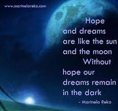 Just keep reading your book and hope for a happy ending. Quotes About Hope And Dreams 72 Quotes