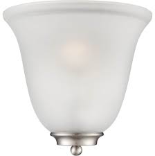 Maybe you would like to learn more about one of these? Brushed Nickel Nuvo Lighting 60 2868 One Light Wall With Satin White Glass Light Fixture Tools Home Improvement Co Lamps Light Fixtures