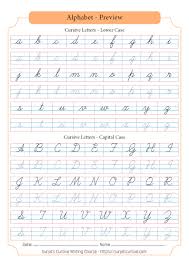 Cursive alphabets in capital and lower case letters for kids learning and art projects. 48 Amazing Cursive Handwriting Practice Online Samsfriedchickenanddonuts