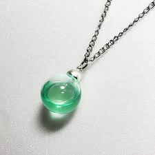 球中球玻璃球項鍊 asobi pinkoi pendant necklace necklace jewelry