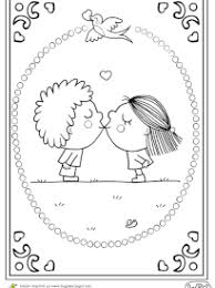 Dessins de bonne st valentin. Coloriage Saint Valentin Sur Hugolescargot Com