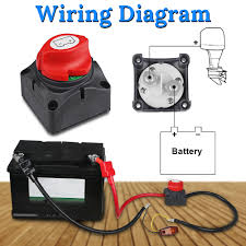 Do you have an ignition switch wiring diagram for 71 johnson? Universal Auto Car Battery Switch Cut Off Disconnect 12v Isolator Switch For Rv Boat Car Truck Yacht Marine Car Switches Relays Aliexpress