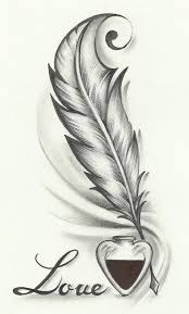 Beautiful Simple Drawings Love 1000 Ideas About Feather Drawing On Pinterest Watercolor Feather Tattoo Drawing Feather Drawing Feather Tattoo Design Pencil sketches by parth, a std.