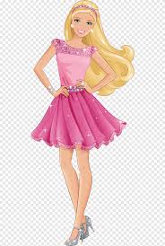 Gambar mewarnai barbie untuk anak paud tk dan sd. Barbie Png Pngegg