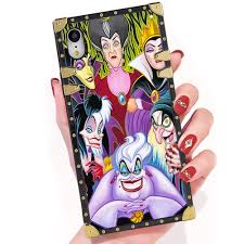 A couple of weird guys made me do horrible things in times square and now i'm traumatized for. Disney Collection Iphone Xr Case Cartoon Characters Disney Villains Ladies Square Phone Case Cover Soft Tpu 360 Degree Luxury Shockproof Protective Case Compatible For Iphone Xr 6 1 Inch Amazon In Electronics