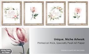 Maybe you would like to learn more about one of these? Amazon Com Confetti Fox Floral Nursery Wall Art Decor 8x10 Unframed Set Of 4 Prints Baby Girl Flower Quotes Hello Gorgeous Love Posters Prints