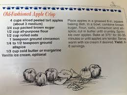 Old Fashioned Apple Crisp Apple Crisp Old Fashioned Apple Crisp Best Apple Crisp