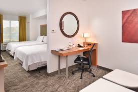 Springhill Suites Sacramento Roseville Queen Queen Studio Work Desk Enjoy Travel Guestroom Great Rooms Guest Room Room
