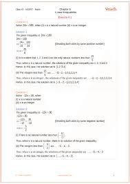 In this video you will learn to solve exponential inequalities.feel free to watch and learn! Ncert Solutions For Class 11 Maths Chapter 6 Linear Inequalities Ex 6 1 Exercise 6 1