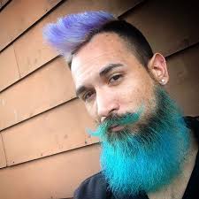 Blue hair is simply epic! Merman Trend Men Are Dyeing Their Hair With Incredibly Vivid Colors Bored Panda