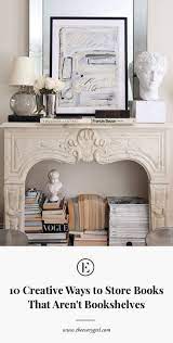 Showing your pine cabinet in your living room is one of the essential possession. 10 Creative Ways To Store Books That Aren T Bookshelves The Everygirl
