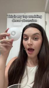 One of my best purchases ever! Obsessed with these flameless floating  candles. #floatingcandles #2025bride #weddingdecor  #flamelessfloatingcandles #wateractivated