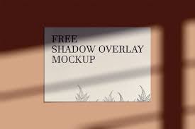 Shadow Overlay Mockup Free Download Overlays Free Design Resources Free Overlays