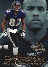 1997 Flair Showcase Row 2 #85 Derrick Alexander WR