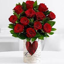 Add a personalized message w/ love. Valentina Eshopclub Same Day Valentine Day Flower Delivery Online Valentine Flowers Roses Valentine Gifts Bouq Valentines Flowers Red Roses Flower Delivery