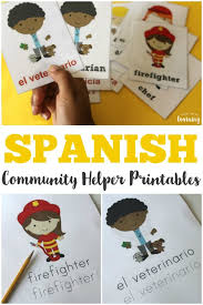 I would love to have kids. Free Spanish Community Helpers Printables Thrifty Homeschoolers
