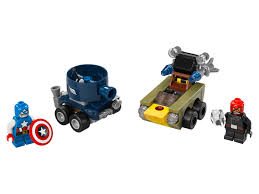 Captain america vs red skull. Mighty Micros Captain America Vs Red Skull 76065 Marvel Offiziellen Lego Shop De