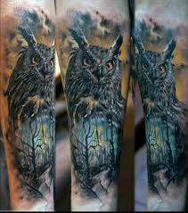 Owl tattoos are a classic example of adding meaningfulness to eye catching and attractive designs, and tattoo lovers can ask for nothing more. The Sotattooed 100 Tattoos Gallery Animal Tattoos Owl Tattoo
