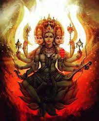 Meditation Music Aadi Shakti Shakti Goddess Hindu Art
