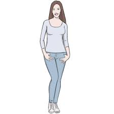 Let's draw a cartoon female face now in three different styles: How To Draw A Woman Easy Drawing Art