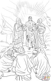Download Jesus Transfiguration Coloring Page Free Printable Coloring Pages Coloring Home