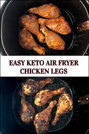Keto Air Fryer Chicken Drumsticks Recipe Easy Crispy Chicken Legs Recipe In 2021 Drumstick Recipes Chicken Drumstick Recipes Air Fryer Drumstick Recipe