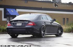 8 2009 Cls Class Mercedes Benz Cls63 Amg 4dr Sedan 62l 8cyl 7a Dropped 1 3 Concavo Wheels Cw S5 Machined Accents Flush Benz Mercedes Benz Amg Mercedes Benz Cls