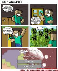 FUNNY MINECRAFT COMIC! | Hypixel Forums