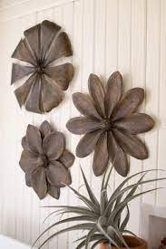 Metal Flower Wall Decor Set 3 Walldecor Homedecor Decor Decorinspiration Creative Home Diy Metal Flower Wall Decor Metal Wall Flowers Flower Wall Decor