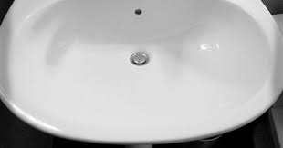 How to clean an old porcelain enamel bathtub or sink years of use or neglect can make for one discolored and dingy tub or sink. How To Remove Marks From A Ceramic Sink Ehow Porcelain Sink Sink Repair Porcelain Tub