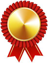 Rosette Ribbon Red Gold Transparent Image Red Gold Free Clip Art Certificate Design Template