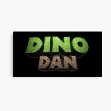 Dan's an expert in all things triassic, jurassic and cretaceous and he has a funny way of seeing dinosaurs in every situation some may say that dan has an active. Dino Dana Canvas Print By Symbolized Redbubble