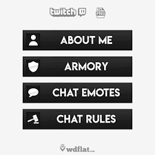 I've been browsing a lot of twitch streams lately. 120 Free Twitch Panels For Streamers Graphic Design Resources