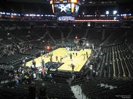 At T Center Section 113 San Antonio Spurs Rateyourseats Com