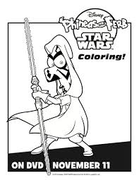 This science fiction film enables the children to believe that everything is possible in the world. Free Phineas And Ferb Star Wars Printable Coloring Sheet Mama Likes This