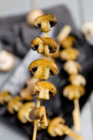 Balsamico Champignon Spiesse Vom Grill Https Kuechenchaotin De Grillgemuse Rezept Champignons Grillen Rezepte Mit Champignons