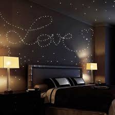 10 Cozy And Dreamy Bedroom With Galaxy Themes Styles Decor Romantic Bedroom Lighting Bedroom Designs For Couples Couple Room