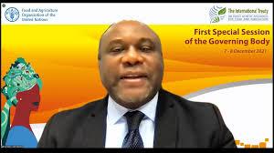 Kent Nnadozie, Secretary, International Treaty