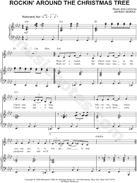 Rockin Around The Christmas Tree Chords Pdf Thecannonball Org