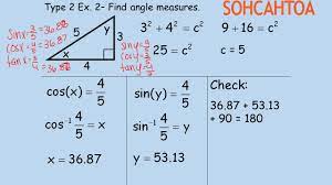 We can use the trigonometric function for sine to find angle a. 37 X 3 Y Find X And Y Using Trig Ratios How Do We Use Trig Ratios To Solve For Missing Sides And Angles In Right Triangles Agenda Warmup Go Over Ppt Download