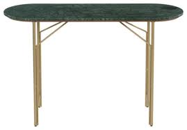 Sold and shipped by spreetail. 30 L Marble Console Table Pill Shaped Solid Green Marble Stone Modern Iron Base Contemporary Console Tables By Noble Origins Llc Houzz